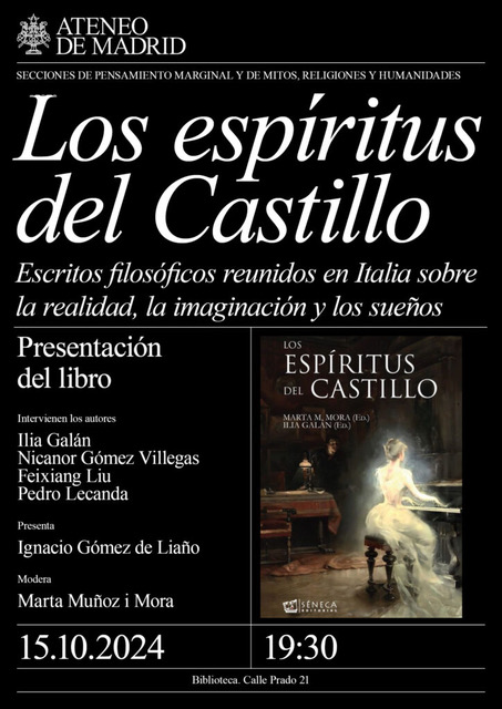 Presentación del libro Los Espíritus del Castillo